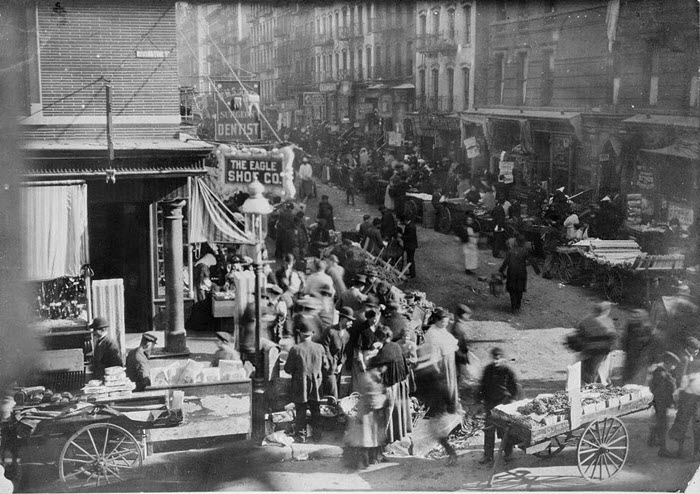 Vintage Photograph of New York Life